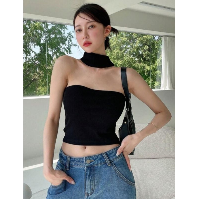 [PRE ORDER] FYF_A1102 - เสื้อคล้องคอผ้าถัก