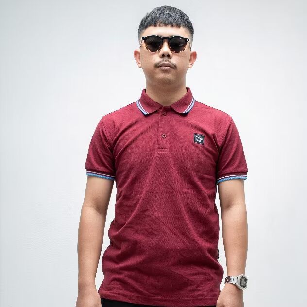 Troublemaker - เสื้อโปโล - Bianco BURGUNDY