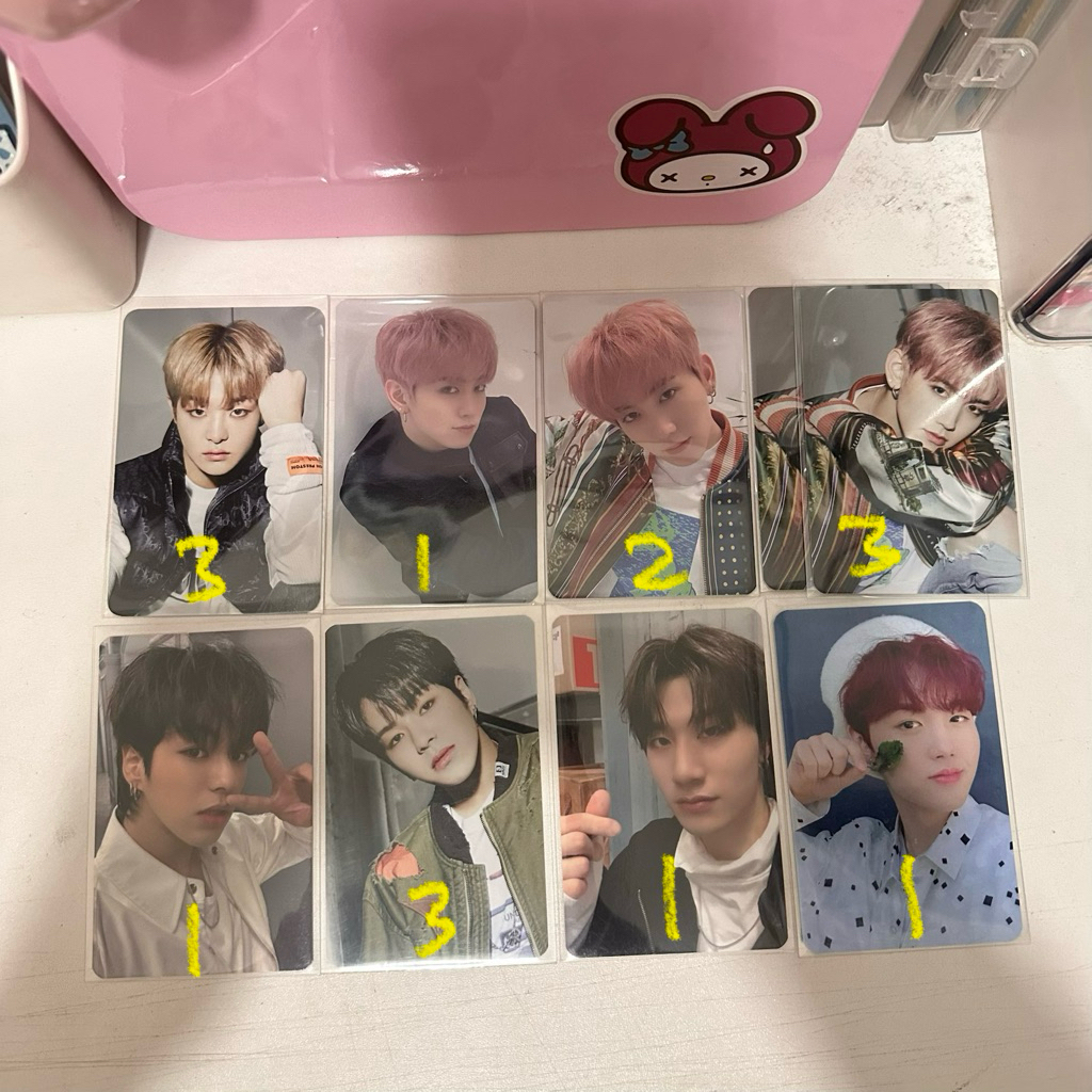 OFFICIAL - Photocard Treasure บทแรกที่สาม 3 ktown4u Jiho Jaehyuk Yedam Doyoung