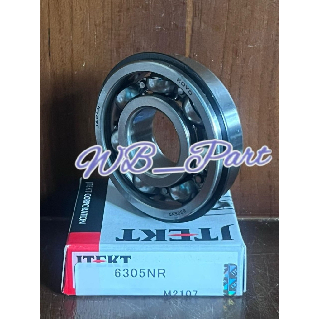 แบริ่ง 6305NR Koyo Laher 6305 NR Koyo Snap Rings