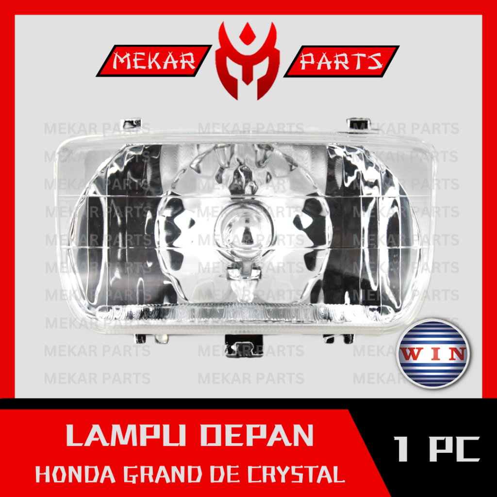 MEKAR-PARTS/WIN-FRONT LAMP/REFLECTTOR/HEADLAMP/HEADLIGHT/MOTORCYCLE/HONDA/GRAND-DE-CRYSTAL/ASTREA/19
