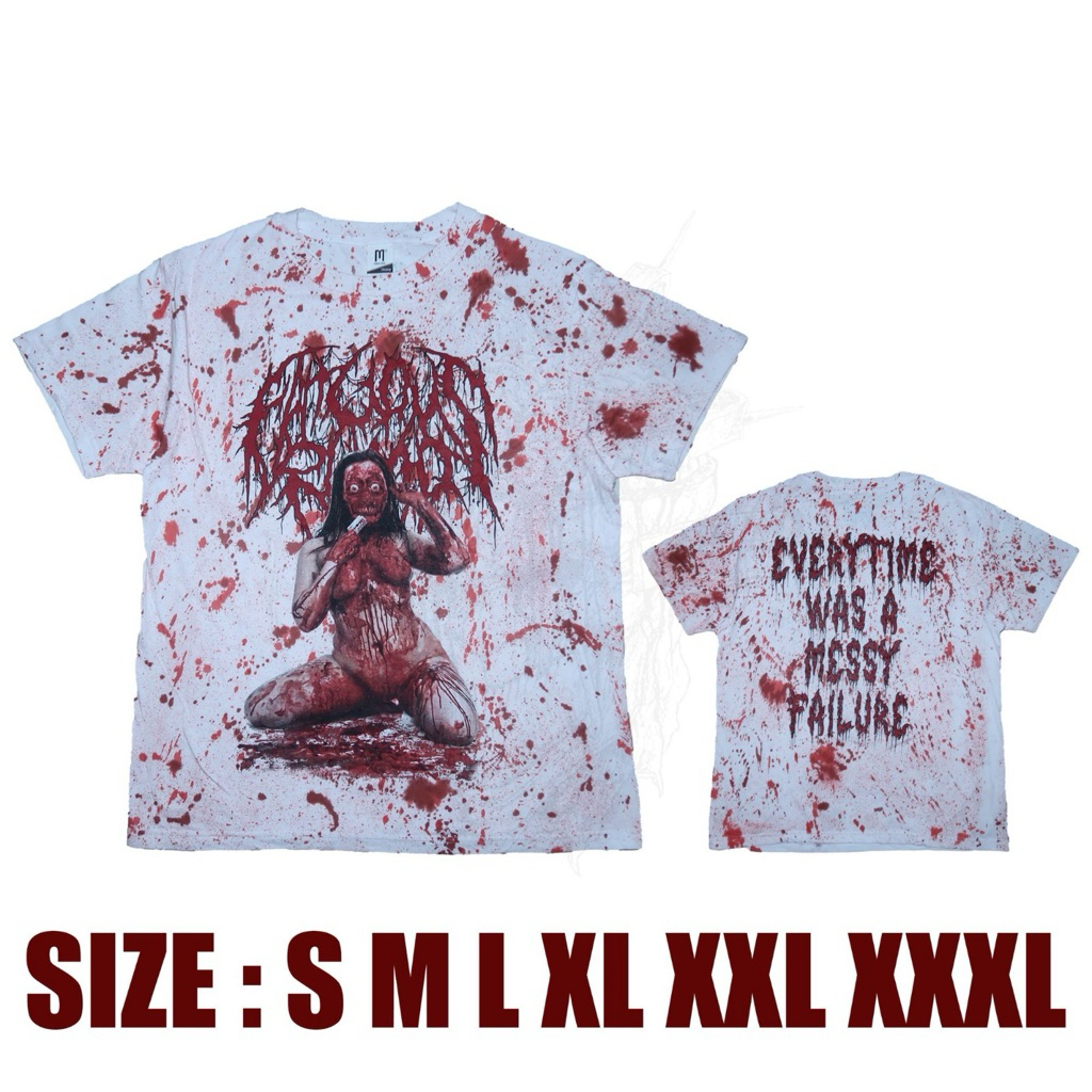 FATUOUS RUMP ทุกเวลาคือการผูกด้วยไฟล์ที่ฉัน - ORIGINAL TSHIRT & ใบอนุญาตอย่างเป็นทางการ Fat Tub of Oilหมู x จิตใจโหด
