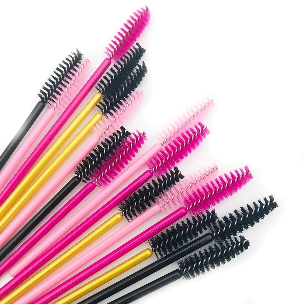 MATA (3 ชิ้น) Spoolie มาสคาร่า Wand หวีแปรง Eyelash Extension Eyelash Spools แต่งหน้าชุดเครื่องมือ