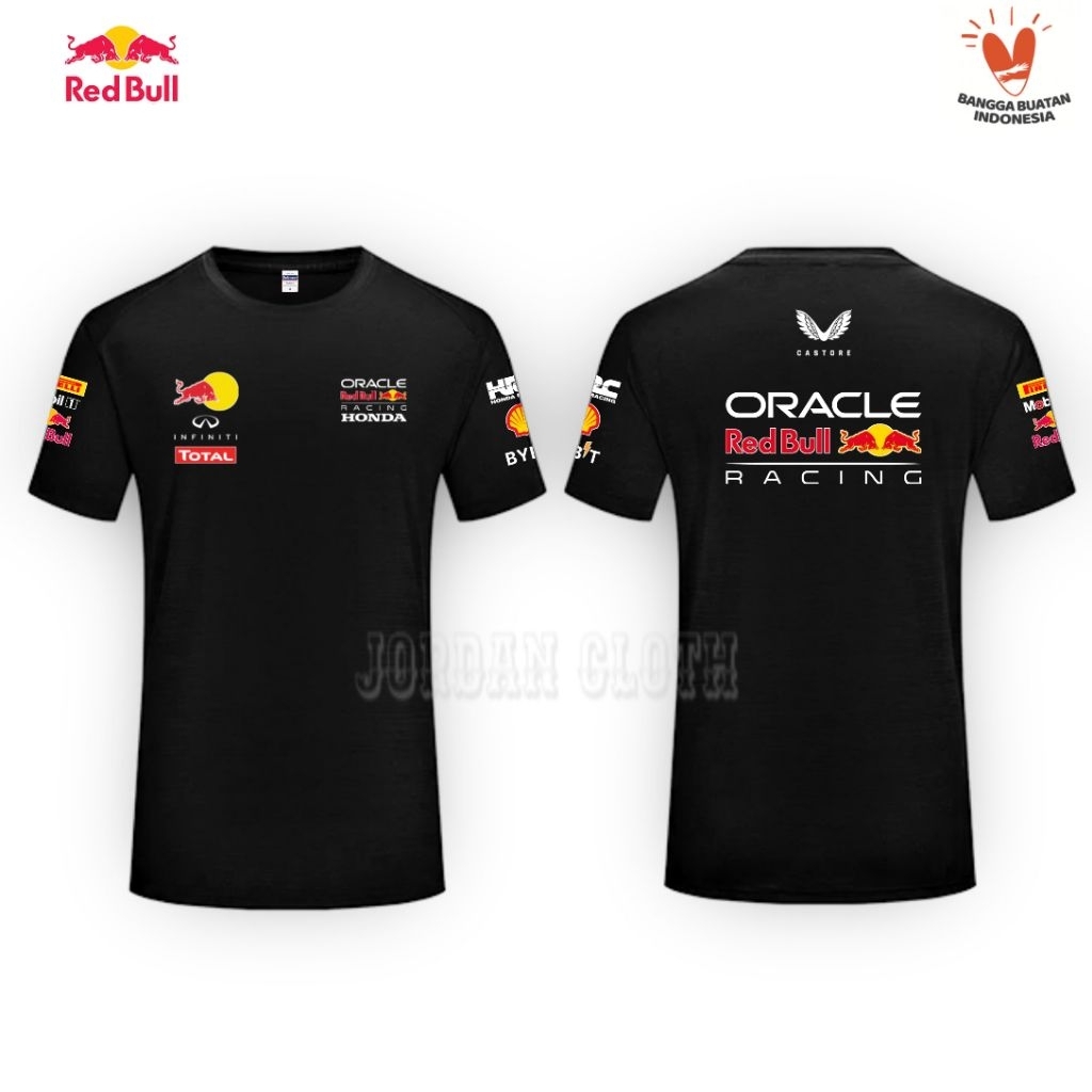 เสื้อยืดทีม Oracle Red Bull Racing F1