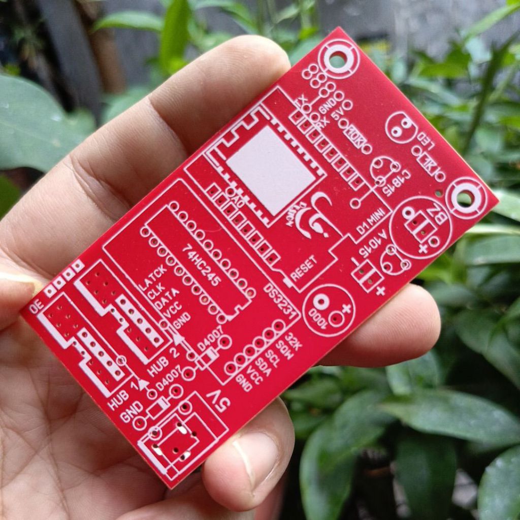 Pcb jws wemos 2 ดุม*