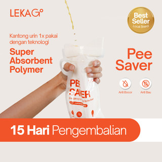 LEKA Go! - Pee Saver - Kantong Urine Sekali Pakai Anti Bocor Bau