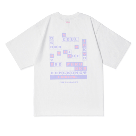 Illit Press Start Wonhee Minju Iroha Moka Yunah เสื้อยืด