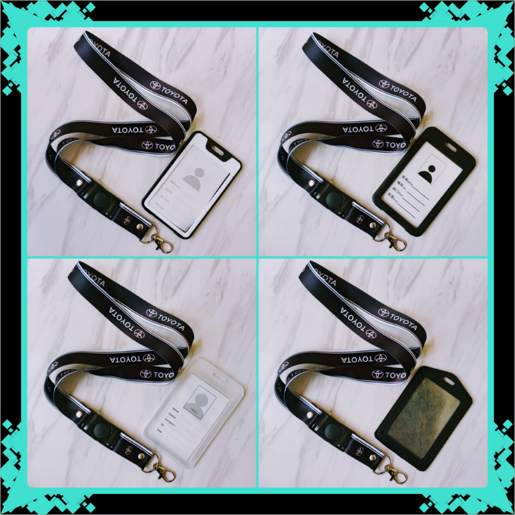 GANTUNGAN Toyota ID Card Lanyard & Frame, Holder, ID Card Holder