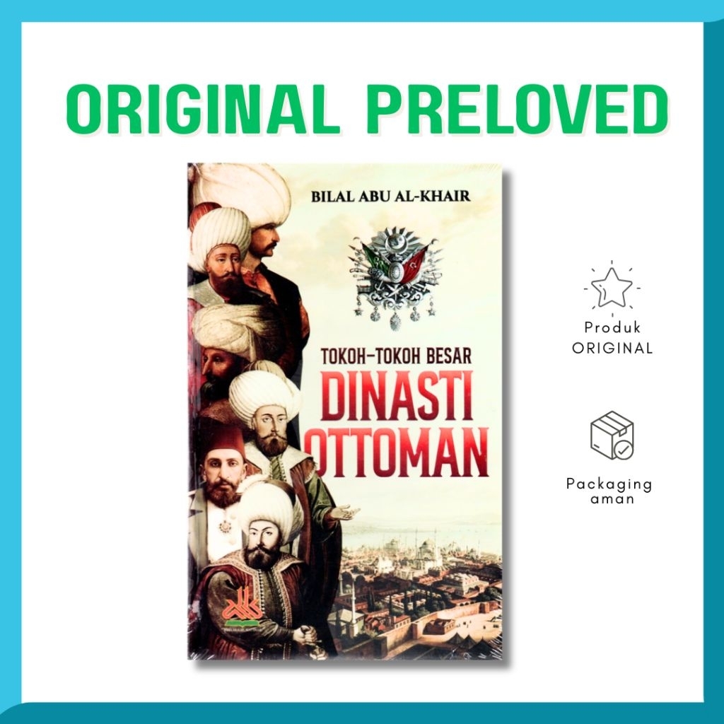 ประวัติศาสตร์ของตุรกี OTTOMAN - ฟิกเกอร์ขนาดใหญ่ของ THE OTTOMAN DYNASTI [ORIGINAL] ปกแข็ง