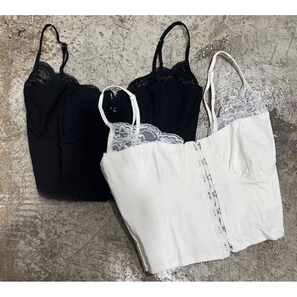 วีนิค | FAIA CROP TANKTOP | ลูกไม้ TANKTOP |