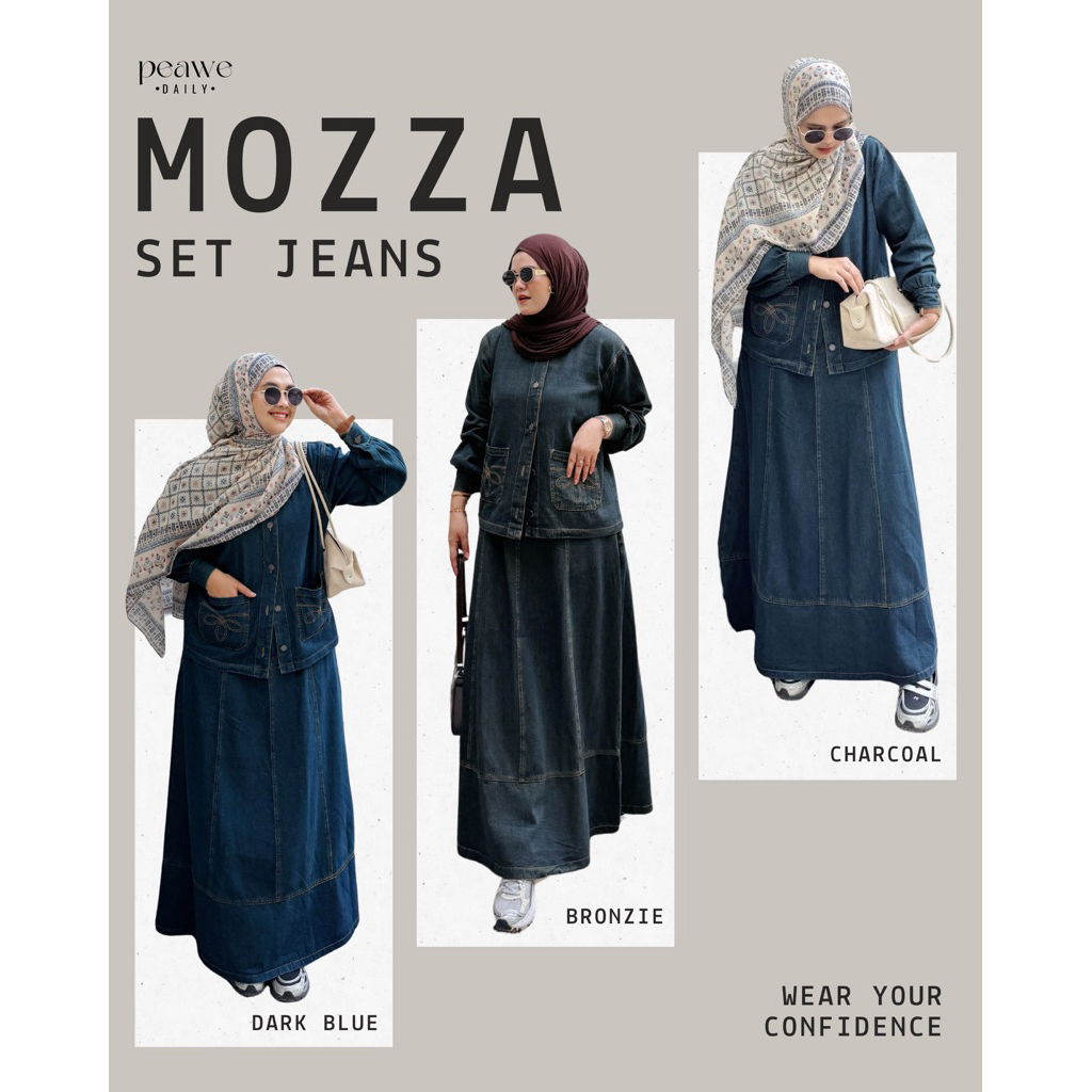 กางเกงยีนส์ Mozza Set