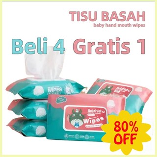 TISU BASAH BAYI ISI 80 LEMBAR TISSUE BASAH BABY MURAH BABY WIPES WET TISSUE BABY Tanpa Parfum Pewangi & Alkohol