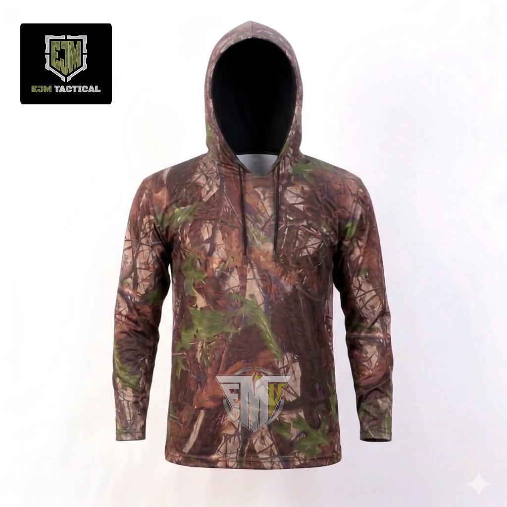 PERBAKIN REALTREE AP MOSSY OAK SWETER CAMO HOODIE เสื้อยืด