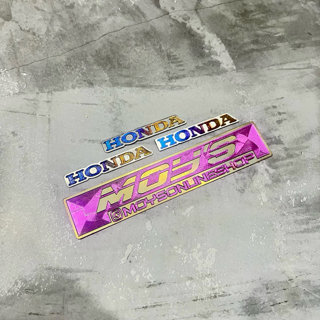 HONDA 6CM TITAN EMBLEM MADE IN VIETAM