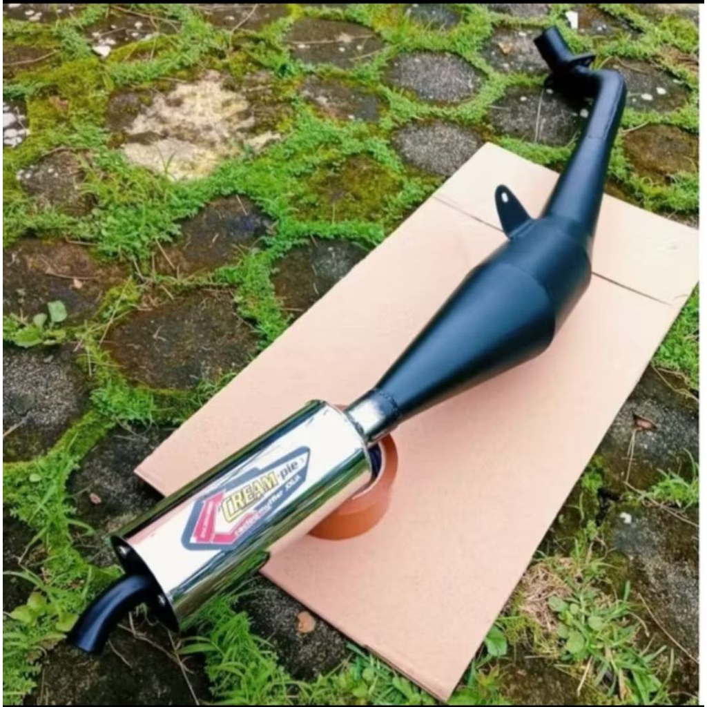 ท่อไอเสีย Creampei Fizr Force1 Y100 Yamaha Alfa F1zr F1 มาตรฐาน Racing ไอเสีย