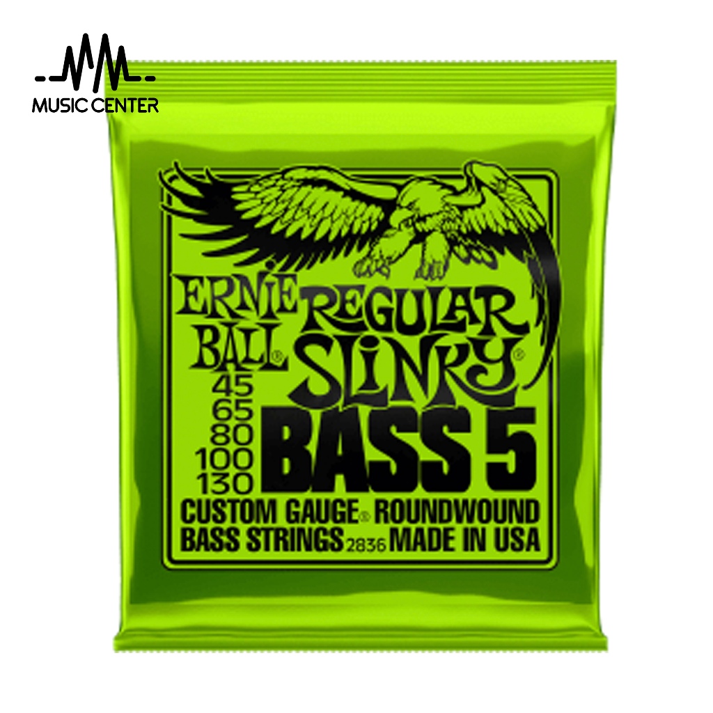 Ernie Ball Regular Slinky 2836 สายเบสไฟฟ้า 5 สาย 45-130