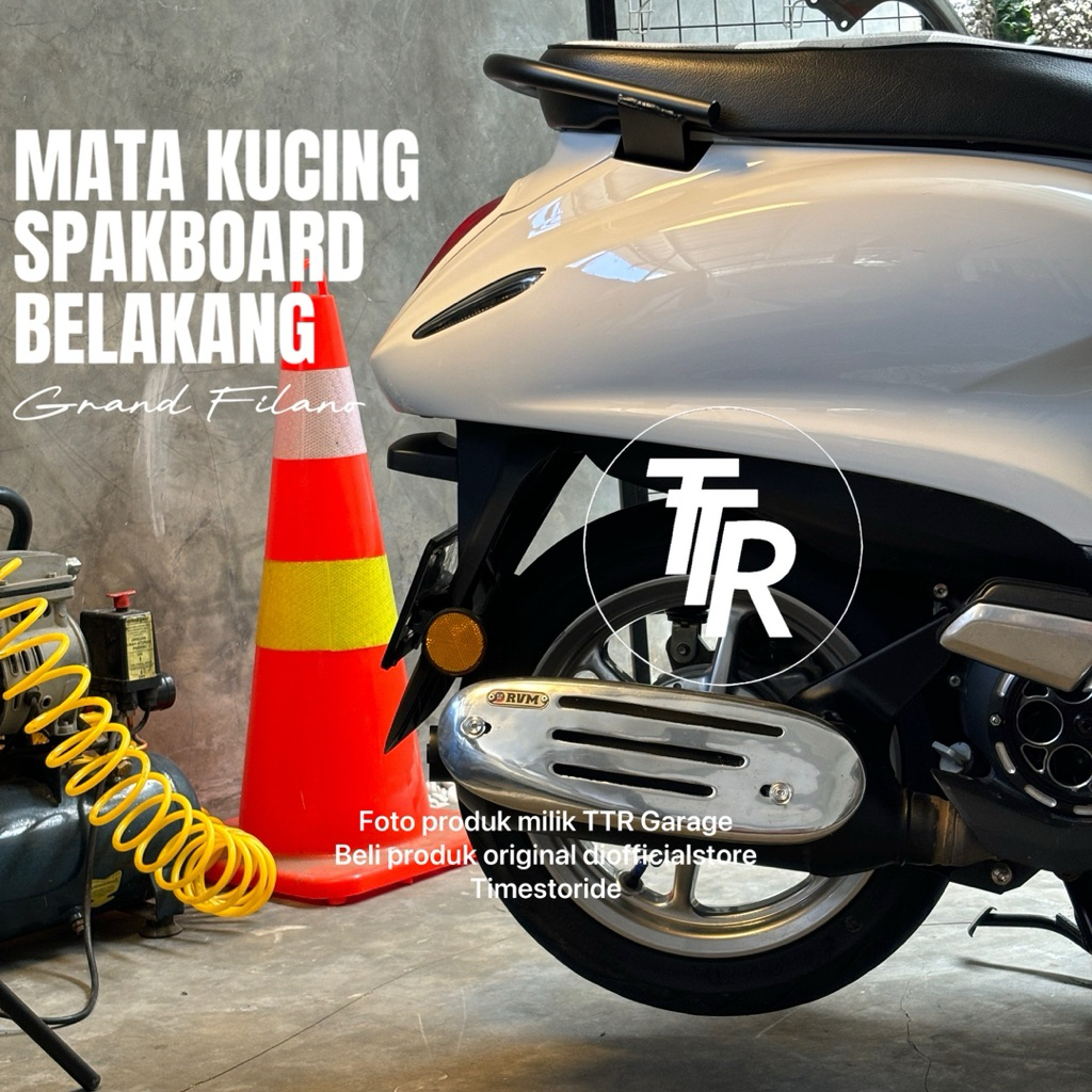 MATA Cats eye reflector บังโคลนหลัง yamaha grand filano