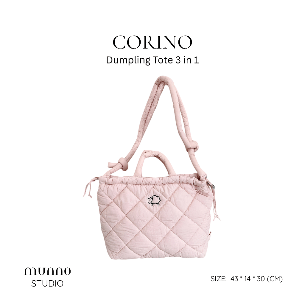 Munno Studio – Corino Dumpling Bag 3 in 1 – FB1I