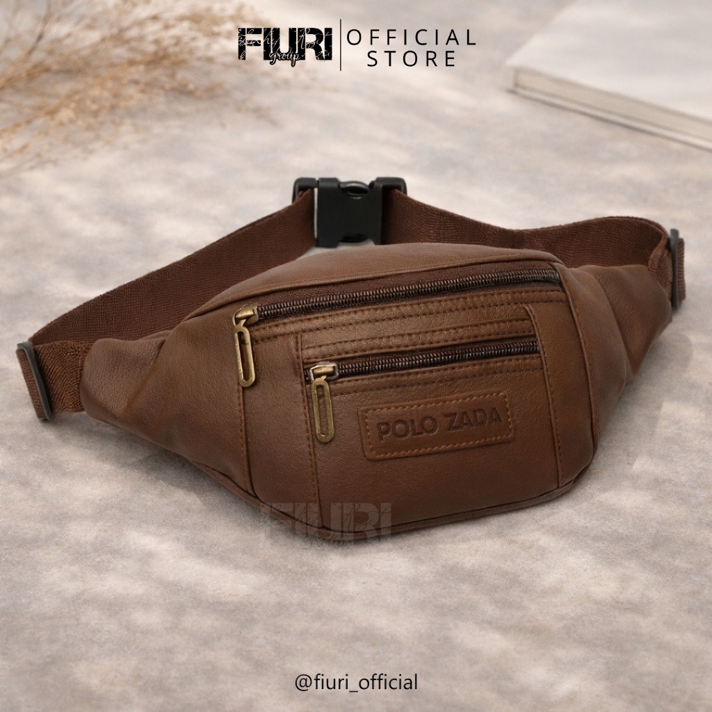 Fiuri Official - Ferry Sling Bag - กระเป๋าสะพายหนังมัลติฟังก์ชั่นสําหรับผู้ชาย