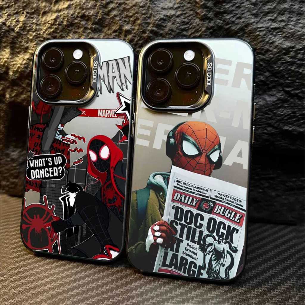 [E16] เคส IMD Vivo V5 V7 V9 V50 V60 V40 IQoo Z9 Z9X Lite Pro Softcase Spiderman Hp Protector
