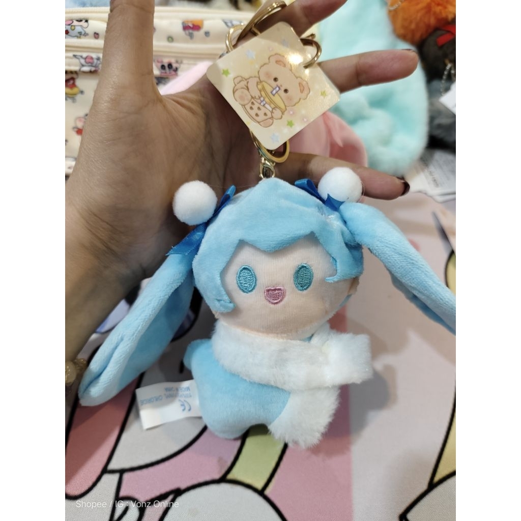 GANTUNGAN MIKU ANIME GIRLS พวงกุญแจ