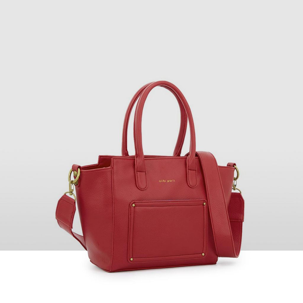 IRMAY RED BAG ALIBI PARIS กระเป๋าสะพายผู้หญิง
