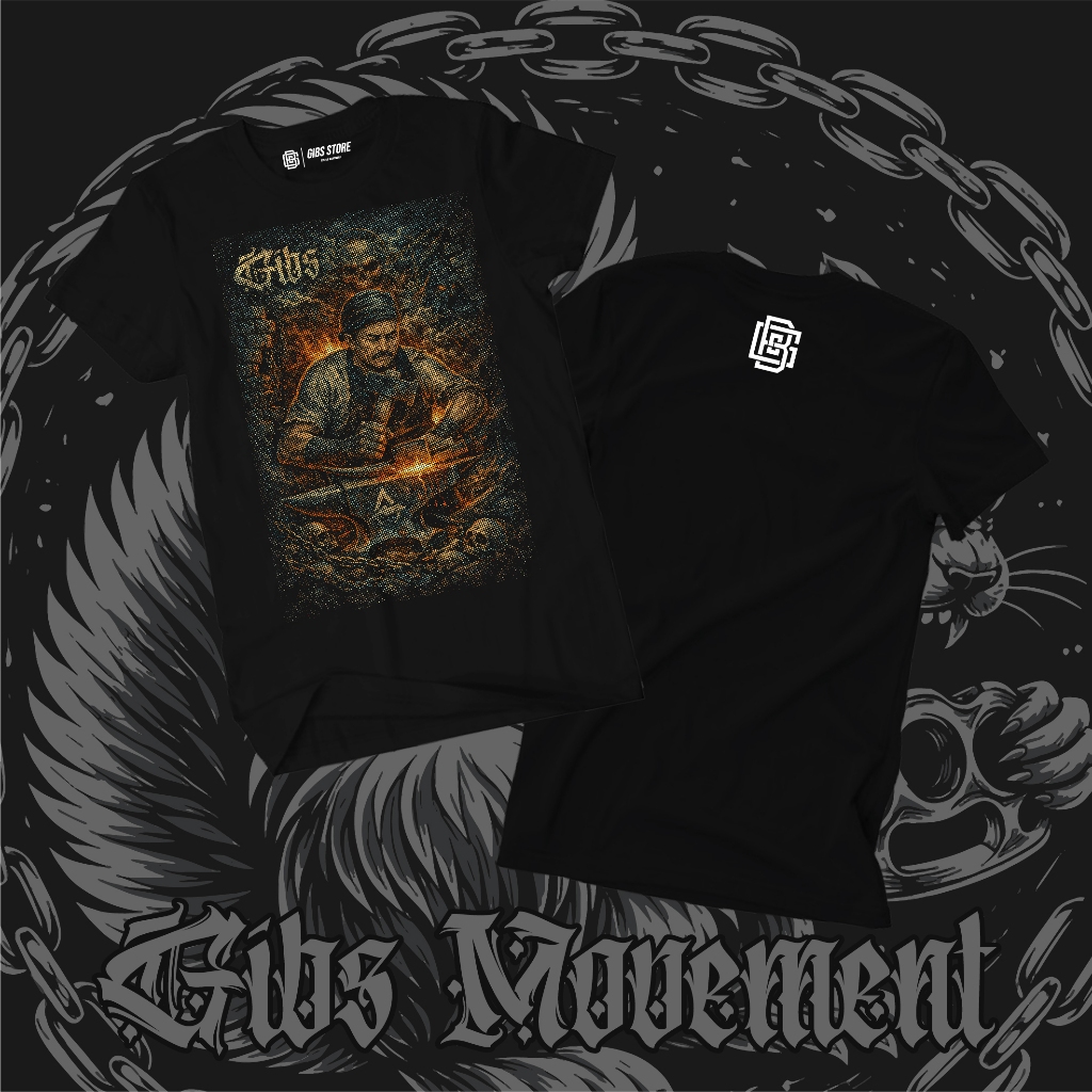 เสื้อยืด GIBS MOVEMENT - งาน