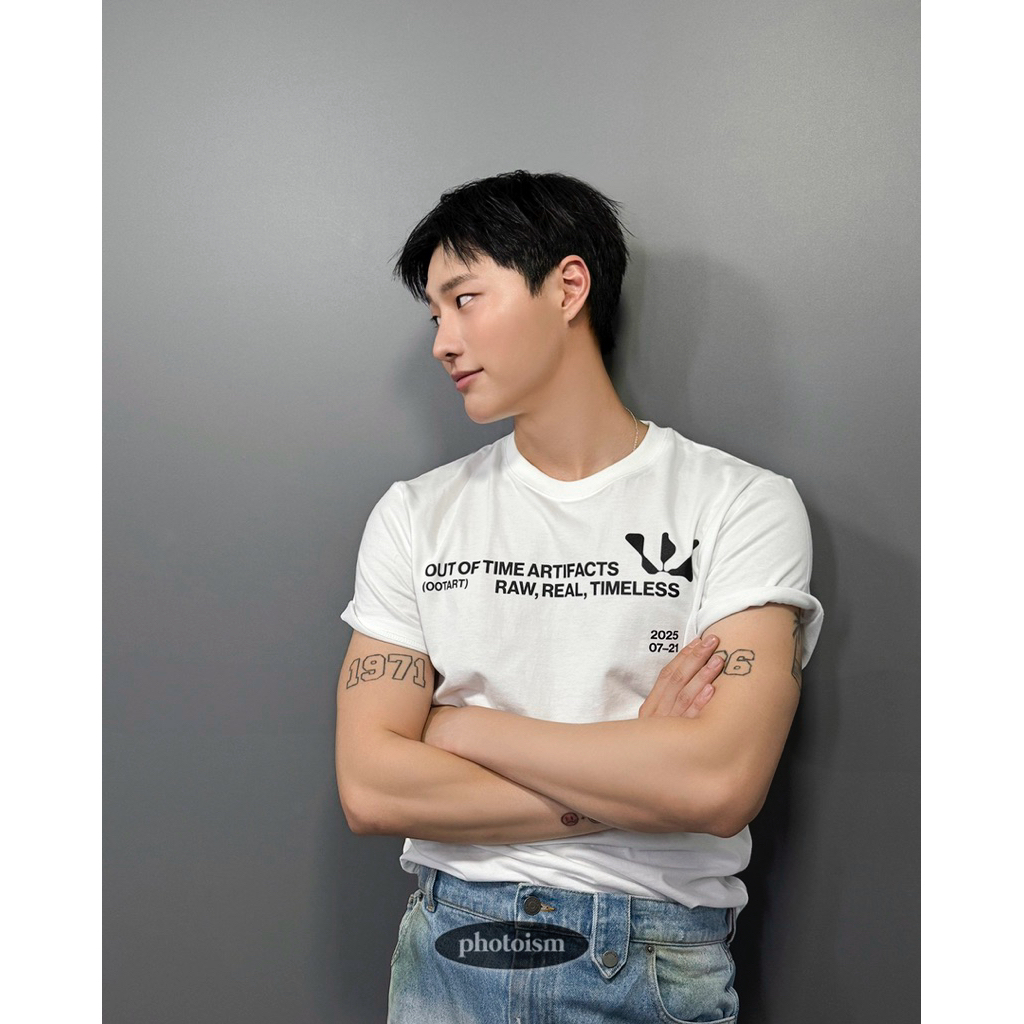 เสื้อยืด WOODZ OOTART สีขาว TEE MD | WOODZ SOGAN LOGO TEE สีขาว M