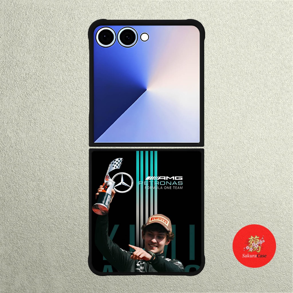 เคสโทรศัพท์ Samsung Z Flip 7 6 5 4 3 Tpu Rubber Andrea Kimi Antonelli