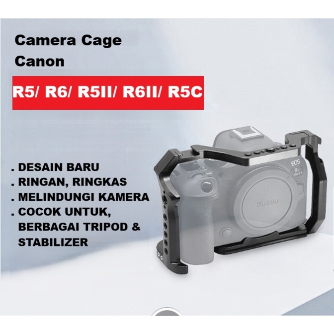 Handgrip Rig กรงกล้องสําหรับ Canon EOS R5 R6 R5II R6II R5C