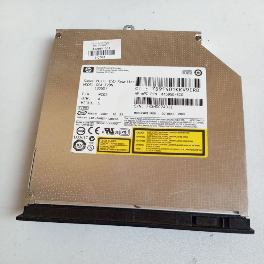 DVD Laptop Compaq Prasario V3700