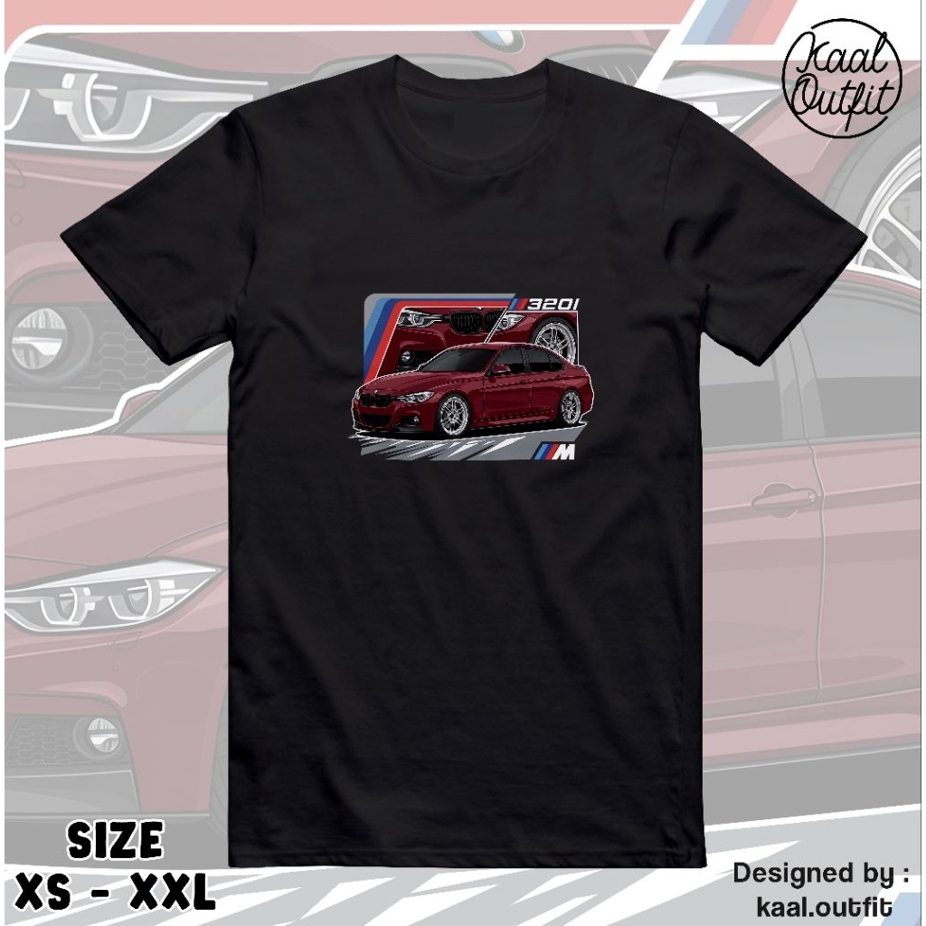 เสื้อยืดผู้ใหญ่ BMW F30 320i