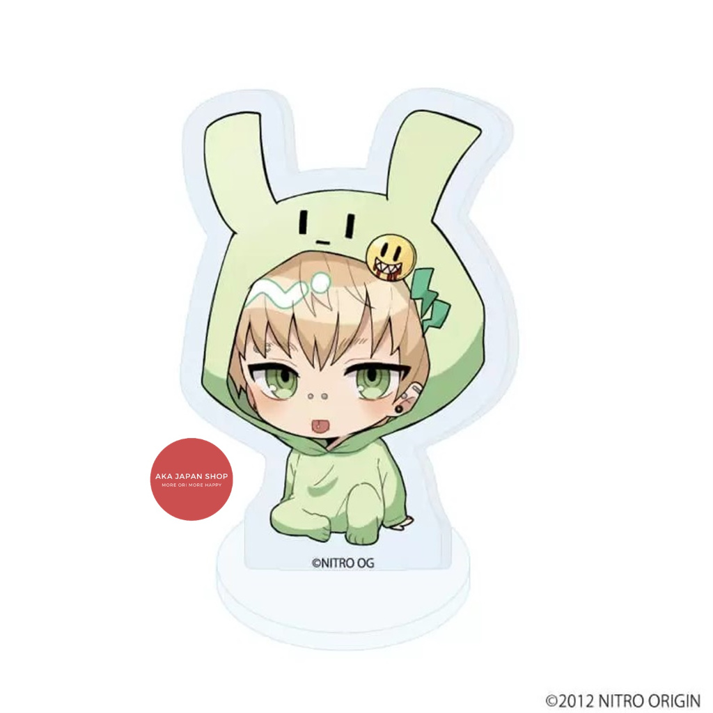 Dramaical Murder DMMD Nitro Chiral อะคริลิค Puchi Stand Chibi รูป Kujaku Noiz Mink Ren Mizuki Virus 