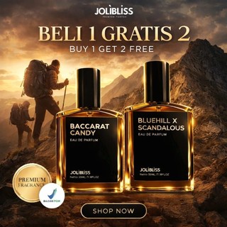 Promo Beli 1 Dikirim 3 Parfum Jolibliss Baccarat Candy Opium Vanilla 35ml Eau De Parfume Aroma Mewah Elegan Tahan Lama