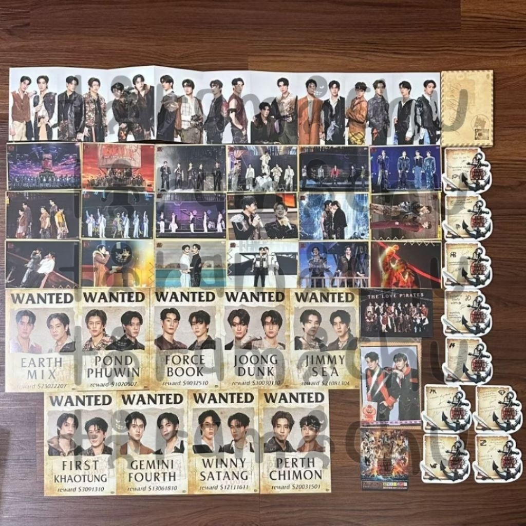 GMMTV LOL Fanfest 2024 โปสการ์ด Boxset & Benefit ชุดพิเศษอย่างเป็นทางการ - Earth Mix Pond Phwin Forc