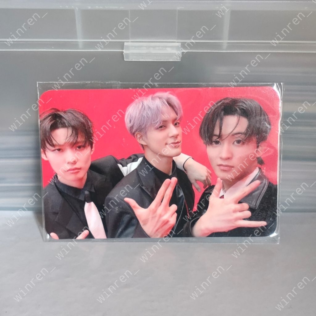 อ่านโต๊ะ) Photocard Mark Jeno Chenle Unit NCT DREAM Mumo Official