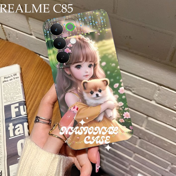 แฟชั่นสําหรับRealme C85 4G/5G - 15X Softcase Procamera Siliconน่ารักตัวอักษรลาย Coolล่าสุด Cool Curr