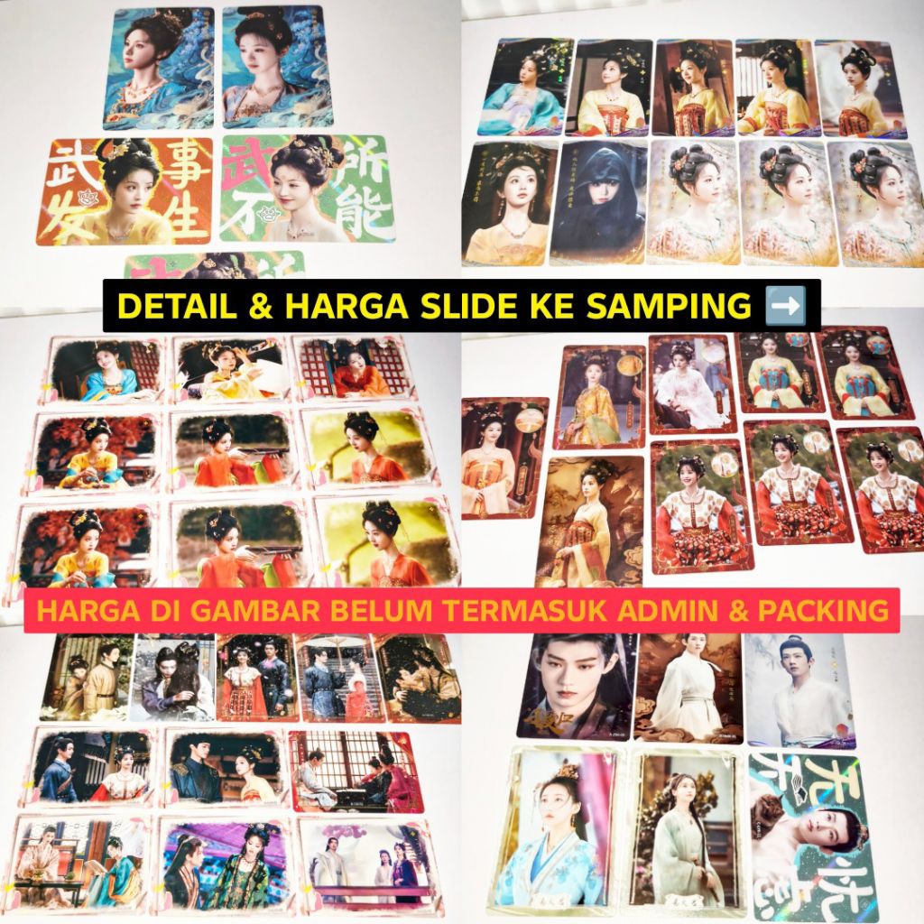 [MUST CO PACKING] พีซีอย่างเป็นทางการ tian xiwei xukai ละคร drachin china moonlit reunion wu junting