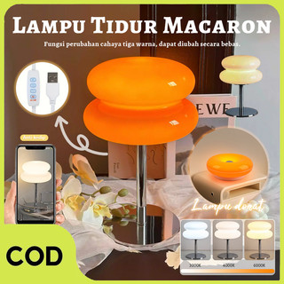 [COD]  Lampu Meja Macaron Lampu Meja Peredupan Trichromatic Peredupan Ruang Tamu Lampu Malam Lampu Suasana Ruang Tamu Dekorasi Samping Tempat Tidur Pelindung Mata Lampu Kamar Tidur Anak Perempuan Lampu Hias Ramadan