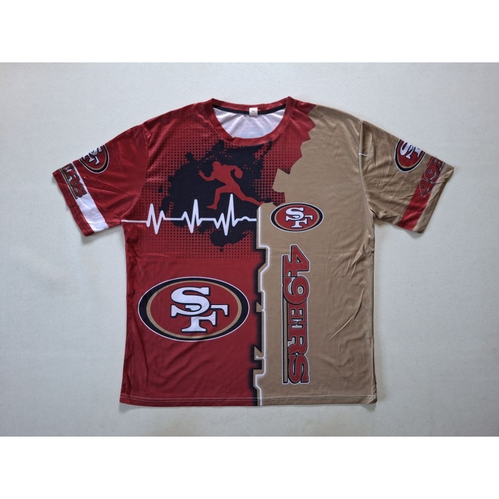 SAN FRANCISCCO 49ERS FULL PRINTING JERSEY