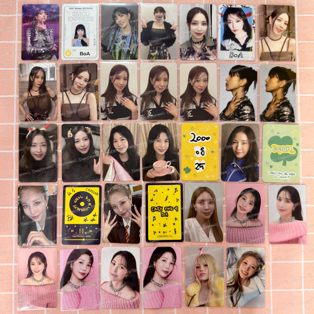 [ READ DESC ] PC PHOTOCARD KWON BOA SMCU EXPRESS 2021 GOT THE BEAT ON IT SMTOWN 30th ANNIVERSARY FAM