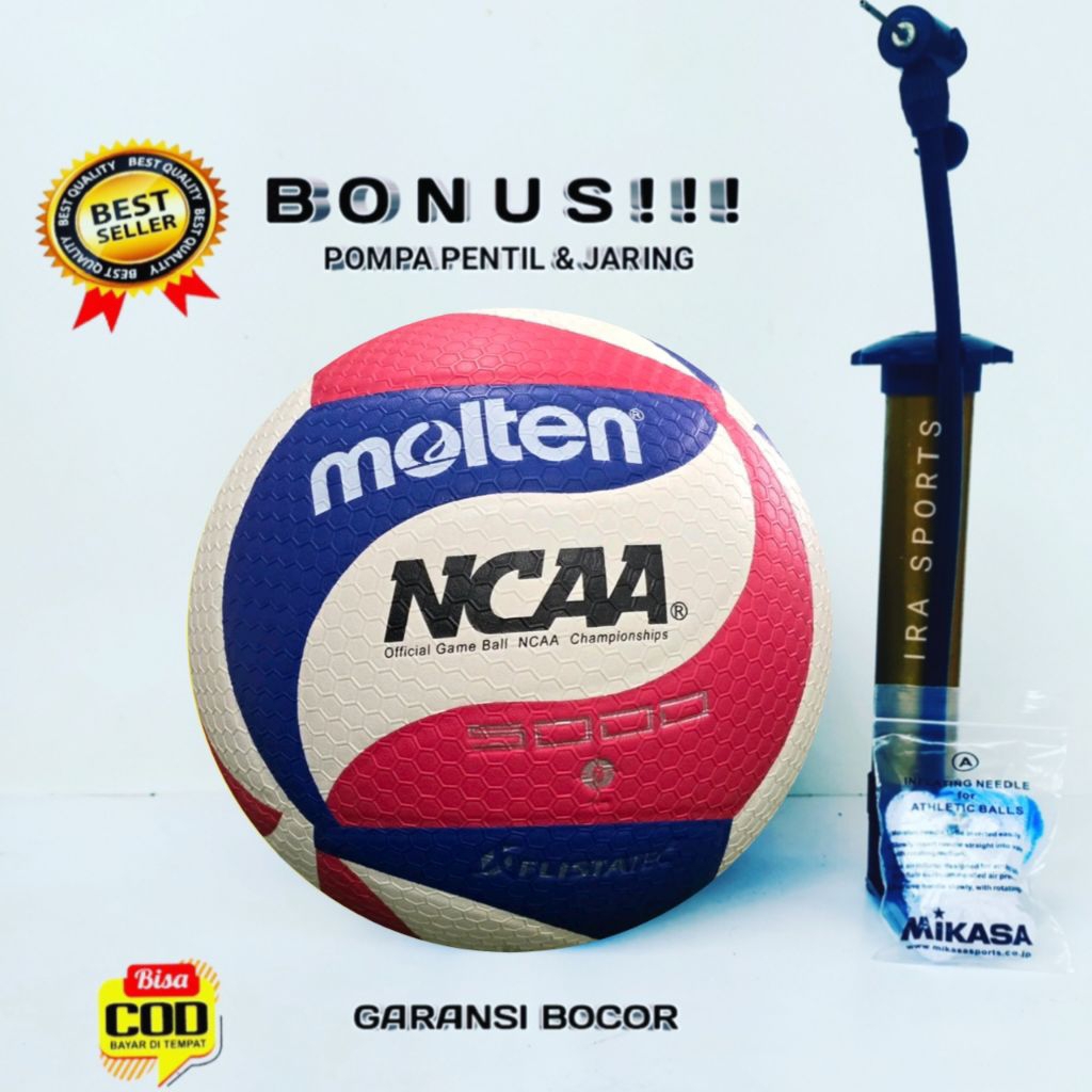 MOLTEN Molten NCAA ORIGINAL ลูกวอลเลย์บอล ขนาด 5