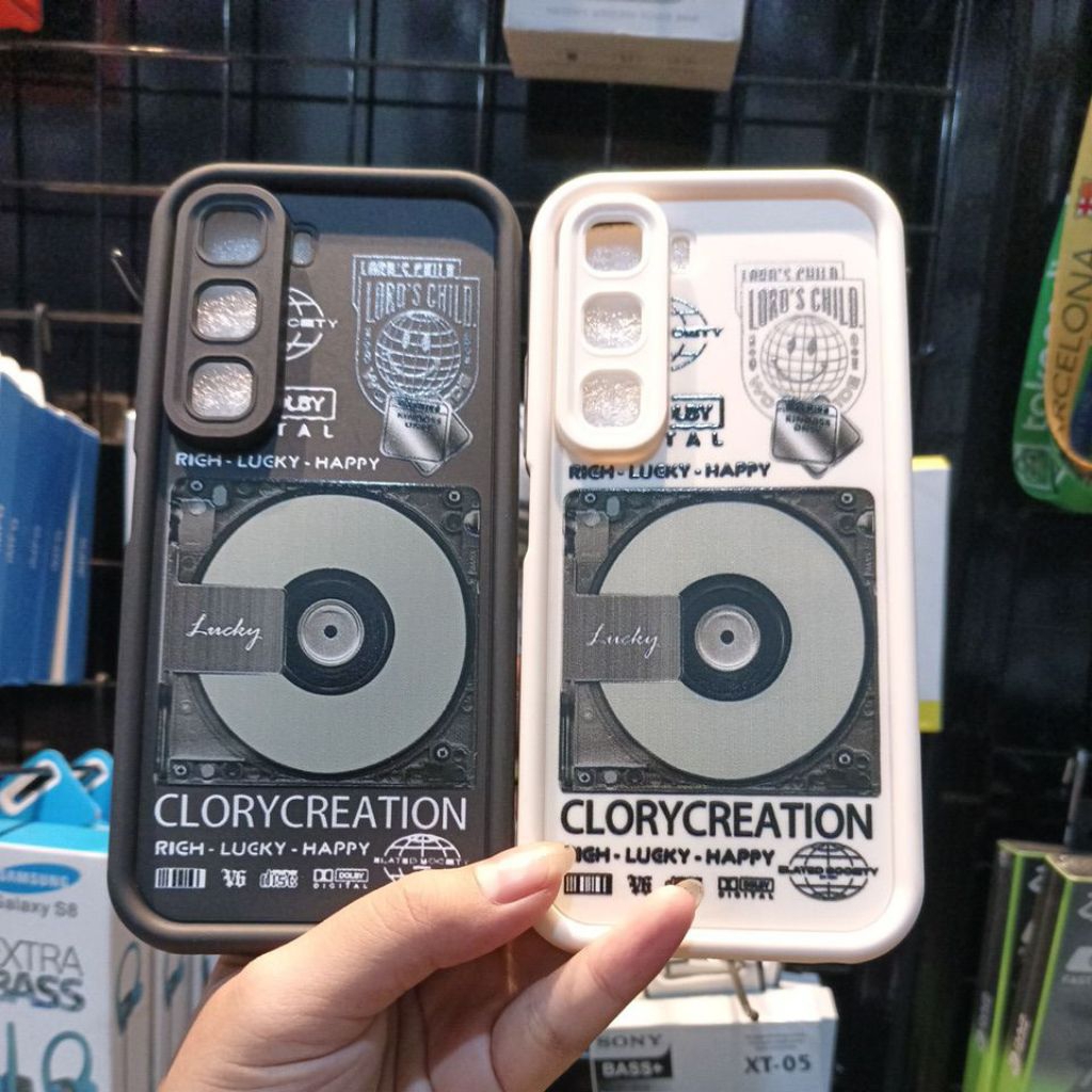 RICH LUCKY HAPPY INFINIX HOT 60/60I เคสซิลิโคน