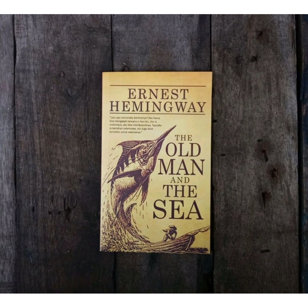 หนังสือนวนิยาย Ernest Hemingway - ชายชราและทะเล
