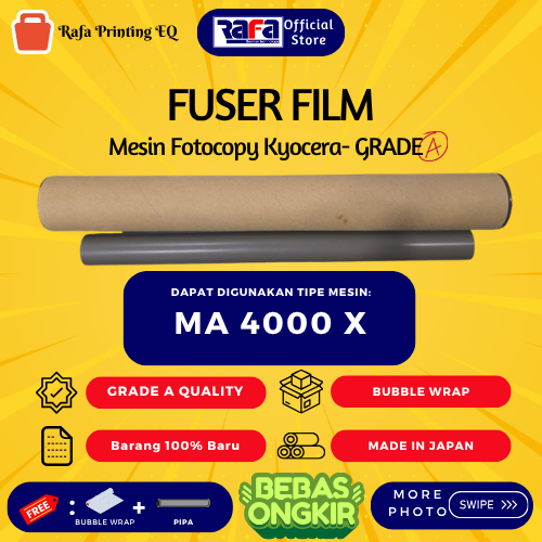 ฟิล์ม Fuser Kyocera MA4000X MA 4000 X MA4000 4000x คุณภาพญี่ปุ่น