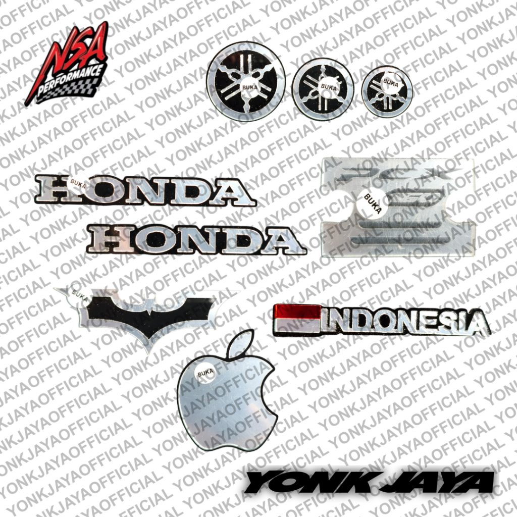 NSA UNIVERSAL MOTORCYCLE EMBLEM/LOGO