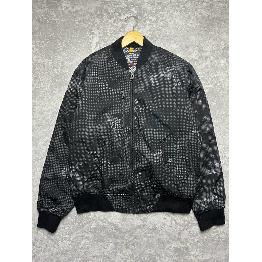 เสื้อแจ็คเก็ตบิน MA-1 CAMO BY BURTLE ORIGINAL
