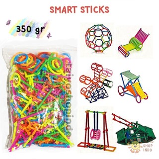 TAIYO DIY Stik Pintar 350 Gram Edukasi Montessori Plastik Puzzle Susun Kreatif Mainan Anak