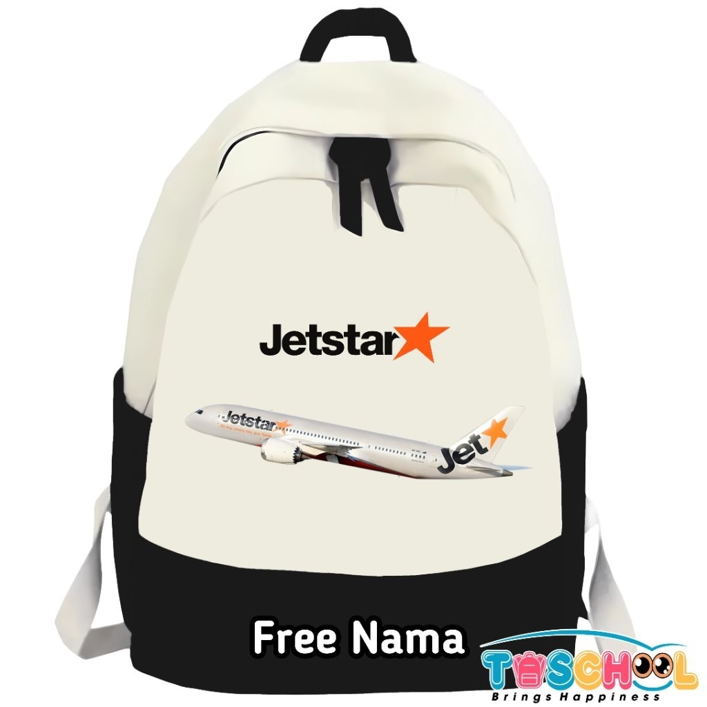 JETSTAR AIRLINES KIDS BACKPACK ฟรีชื่อ