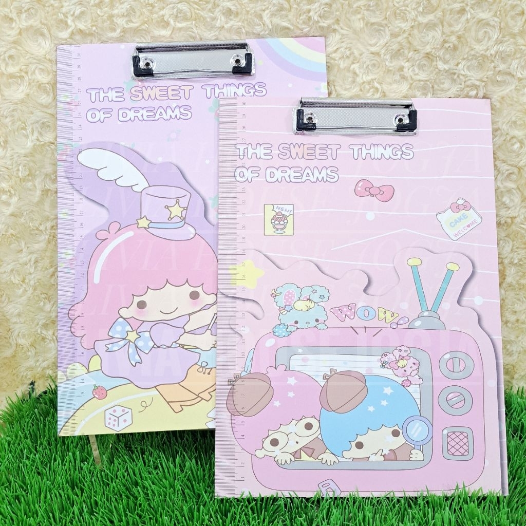 คลิปบอร์ด TwinStar น้อย 30 ซม. GuaRui-1268 กระดานสอบ Little TwinStar ไวท์บอร์ด Little TwinStar